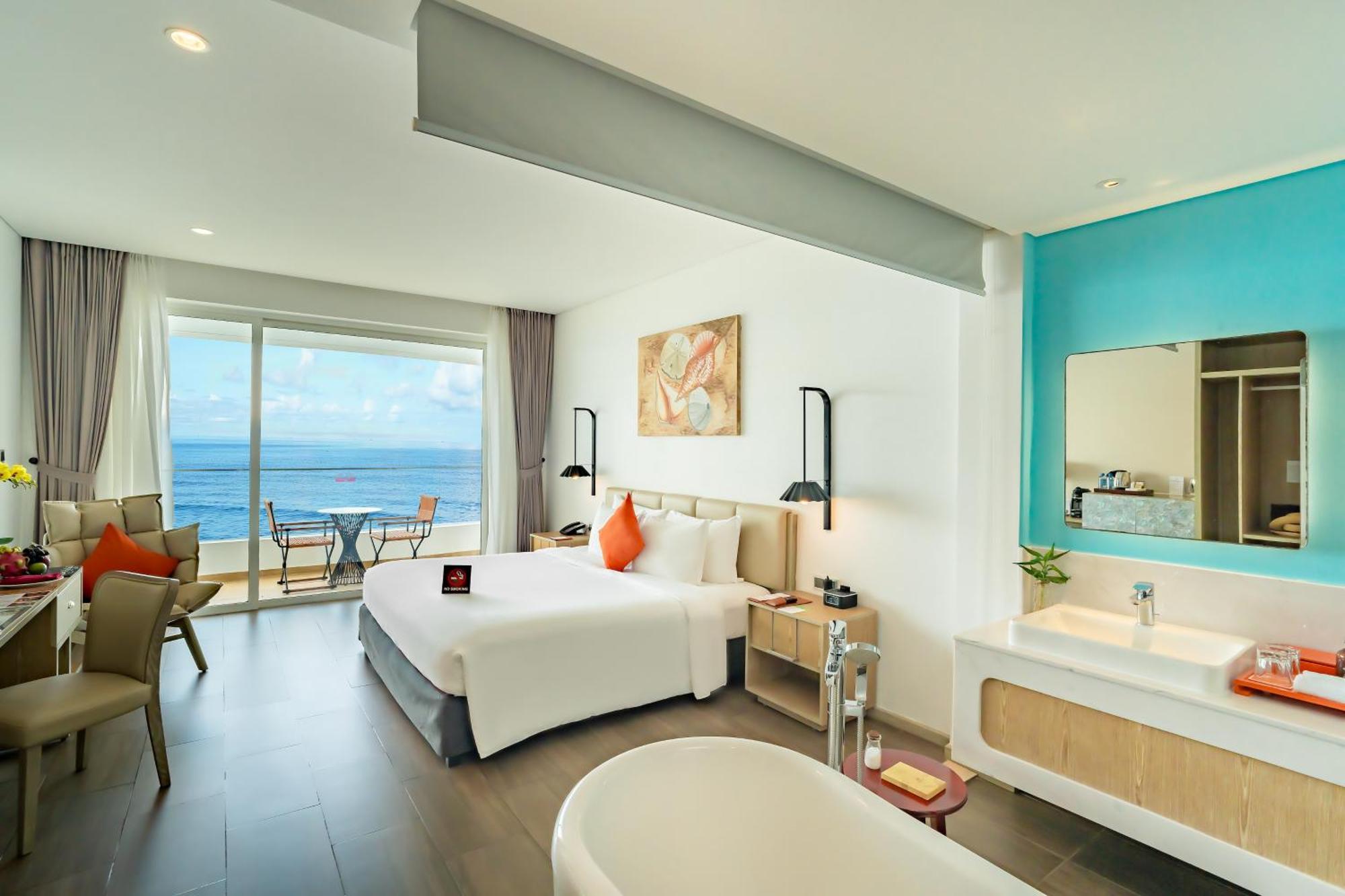 Premium Kamer met Kingsize Bed - Uitzicht op de Oceaan